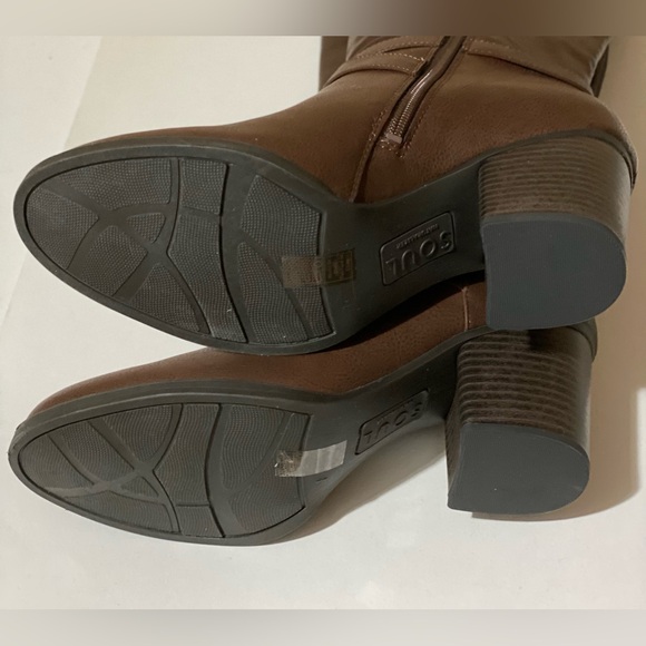 SOUL Naturalizer Timber Dark Brown Synthetic Boots - Picture 5 of 15